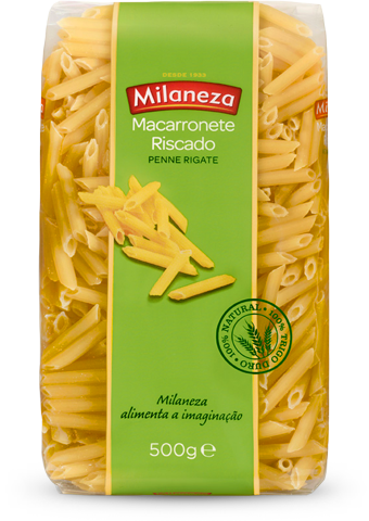 Massa Milaneza Macarronete Riscado 500 gr