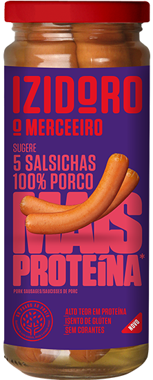 Salsichas Izidoro Bockwurst 5Unid