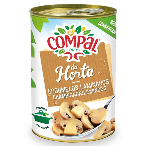 Cogumelos Compal Laminados 290 gr