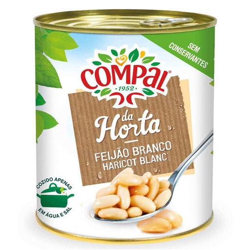 Feijão Branco Compal 845 gr