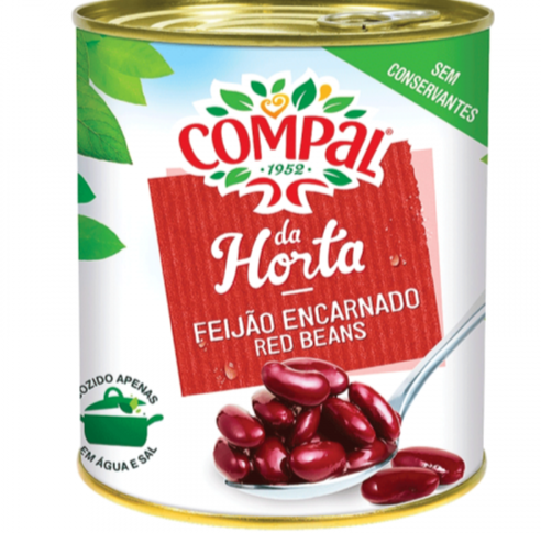 Feijão Encarnado Compal 845 gr