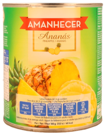 Ananás Amanhecer 825 gr