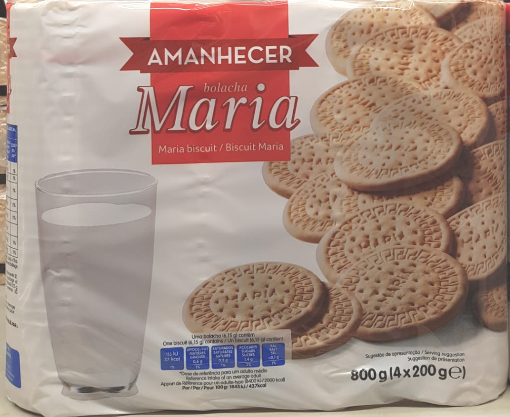 Bolacha Maria Amanhecer 4 X 200 gr