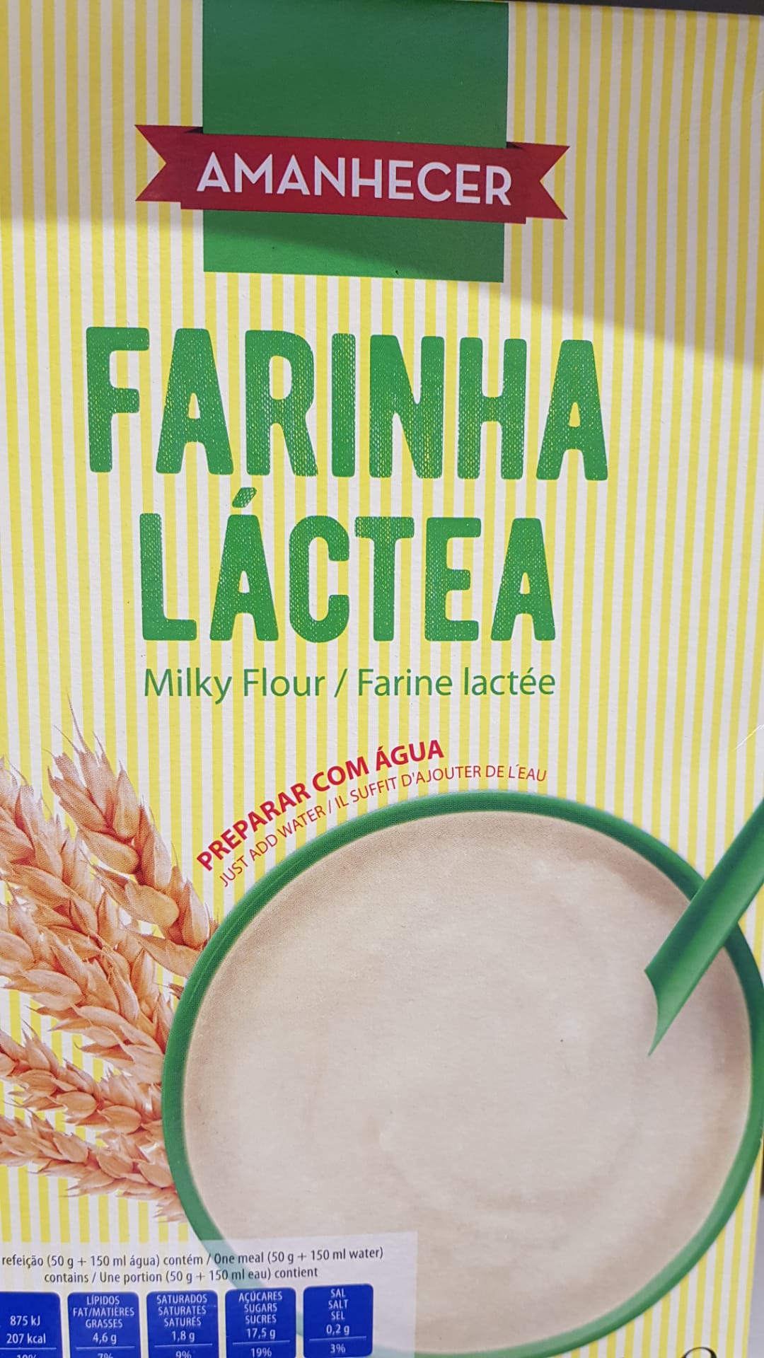 Farinha Láctea Amanhecer 1 Kg