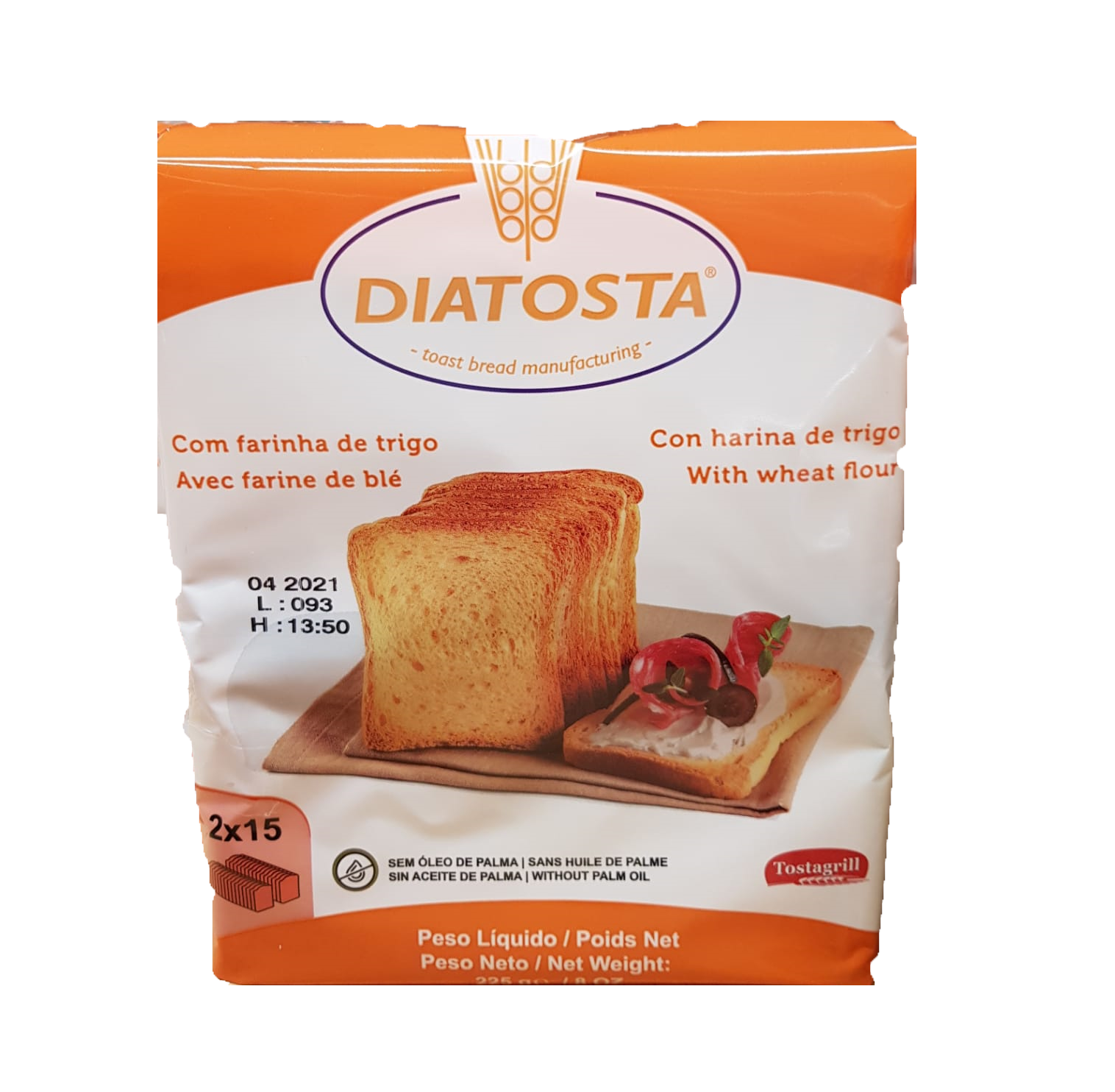 Tosta DiaTosta Normal 225 gr