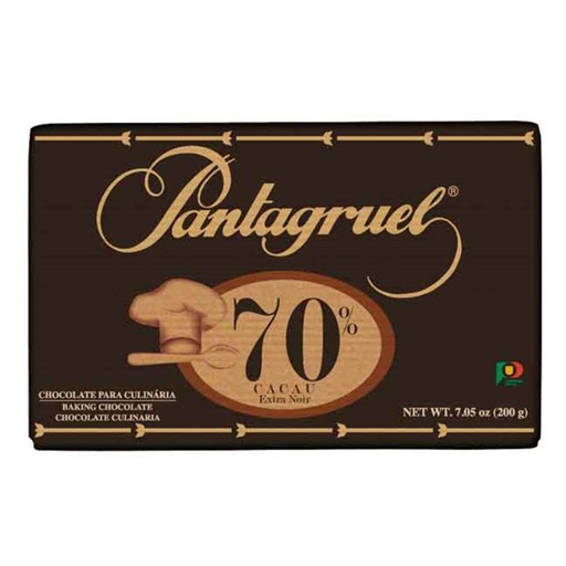 Chocolate Culinária Pantagruel 70% Cacau 200 gr