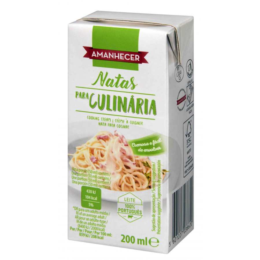 Natas para Culinária Amanhecer 200 ml