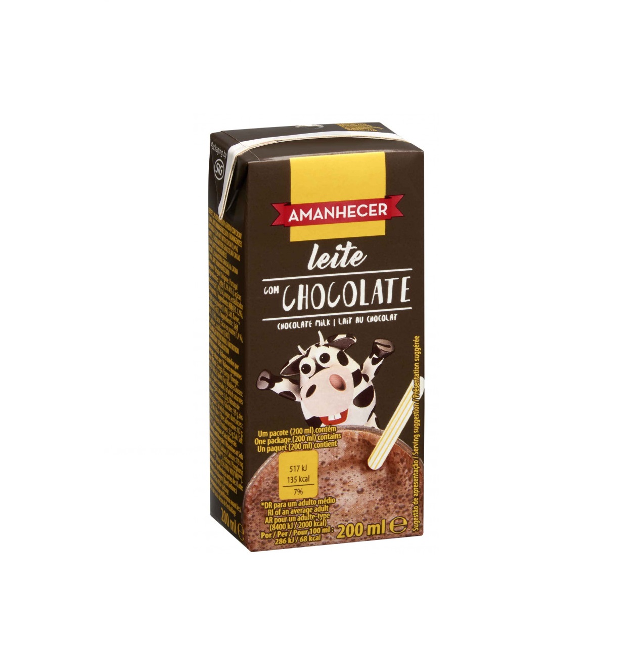 Leite Amanhecer Achocolatado 200 ml     