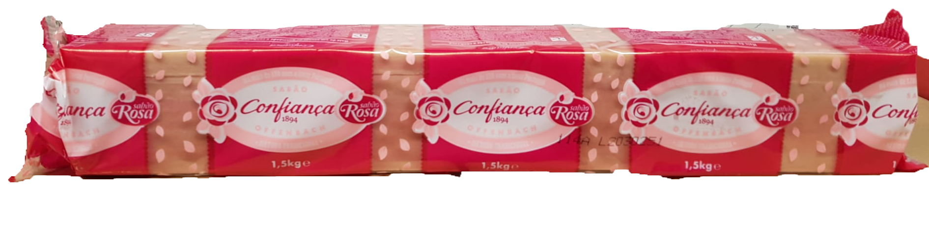 Sabão Rosa Confiança 1,5 Kg