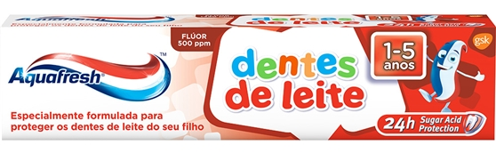 Pasta Dentes Aquafresh Dente Leite 50 ml