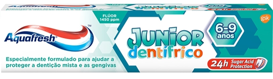 Pasta Dentes Aquafresh Junior 50 ml