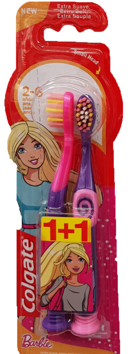 Escova Dentes Colgate Smiles Barbie (2-6 anos)