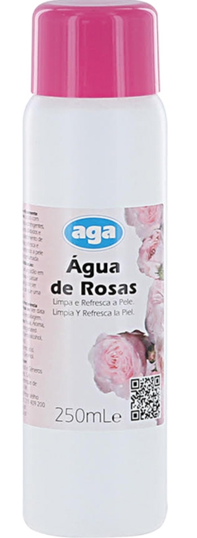 Água de Rosas AGA limpa a pele 250 ml