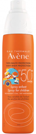 AVÈNE GAMA PELE SENSÍVEL Spray SPF 50+ Criança  200 ml