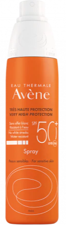 AVÈNE GAMA PELE SENSÍVEL Spray SPF 50+ 200 ml