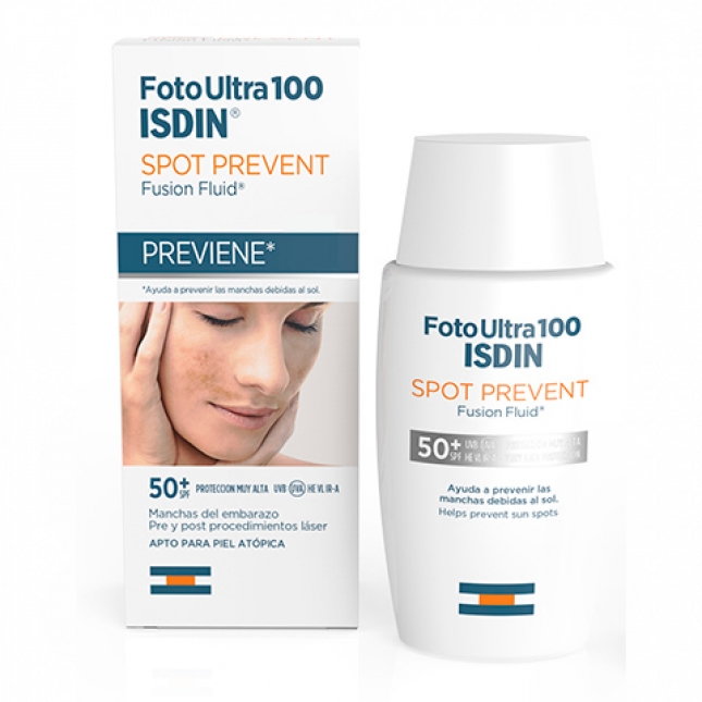 ISDIN FOTO ULTRA 100 Spot Prevent Fusion Fluid FPS 50+  50 ml