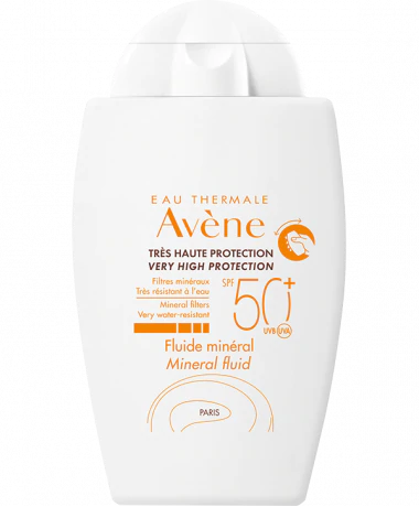 AVÈNE GAMA PELE INTOLERANTE Fluido Mineral SPF 50+  40 ml