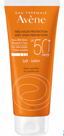 AVÈNE GAMA PELE SENSÍVEL Leite SPF 50+ 250 ml